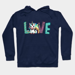 Unicorn Love Hoodie